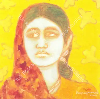 A. Ramachandran (Artist), Study from Rajasthan, 2000, Painting