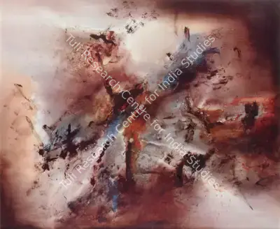 Laxman Shreshtha (Artist), Untitled, Painting