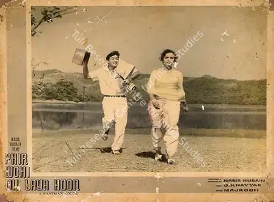 Nasir Husain (Producer), Phir Wohi Dil Laya Hoon, 1963, Lobby Card