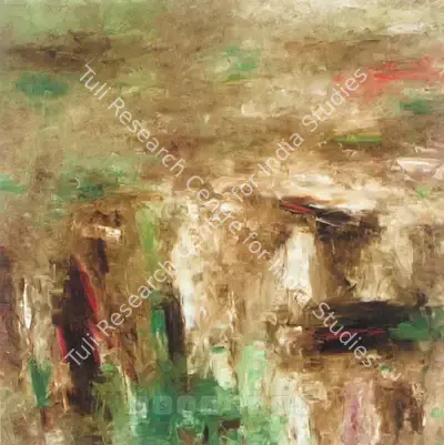 K.M. Adimoolam (Artist), Untitled, 1990, Painting
