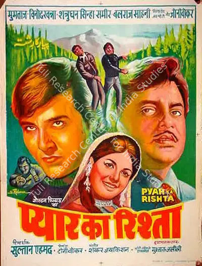 Tony Walker (Producer), Pyar Ka Rishta, 1973, Full Sheet Poster