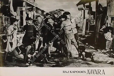 Radhu Karmakar (Cinematographer), Awara, 1951, Lobby Card