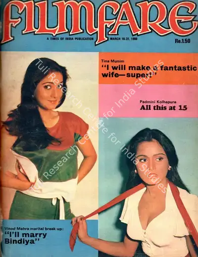 Bikram Singh (Editor), Filmfare, 1980, Magazine