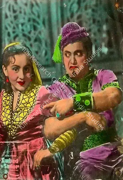 Nanabhai Bhatt (Director), Sinbad Jahaaji, 1952, Lobby Card
