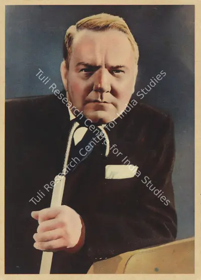 Nestle (Sponsor), Nestle (Sponsor), Stars of the Silver Screen: W.C. Fields | Trading Card, 1930s, Trading Card