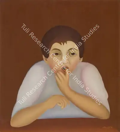 Manjit Bawa (Artist), Untitled (Ravi), 1995, Painting