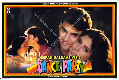Deepak Balraaj Vij (Producer), Dance Party, 1995, Lobby Card