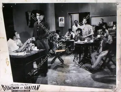 Manmohan Sabir (Director), Bhagwan Aur Shaitan, 1959, Lobby Card