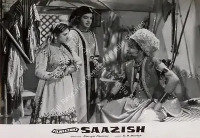 Surya Kumar (Director), Saazish, 1959, Lobby Card