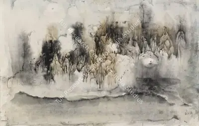 Mahinder Singh (Artist), Untitled, 1979, Painting