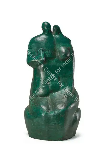 B. Vithal (Artist), Couple, Sculpture