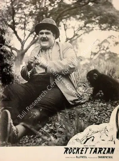 Dhanpat Rai (Producer), Rocket Tarzan, 1963, Lobby Card
