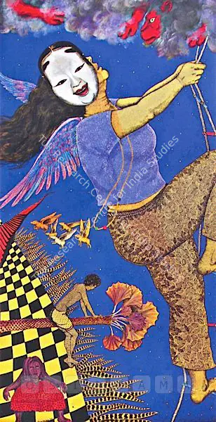 Chandrima Bhattacharyya (Artist), And She's Buying A Stairway To Heaven, 2007, Painting