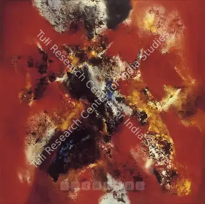 Laxman Shreshtha (Artist), Untitled, 1973, Painting