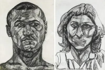 Valsan Koorma Kolleri (Artist), Untitled, 2000, Drawing
