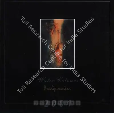 Pradip Maitra (Artist), Pradip Maitra, 2001, Solo Exhibition Invitation