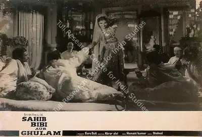 V.K. Murthy (Cinematographer), Sahib Bibi Aur Ghulam, 1962, Lobby Card