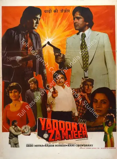 Hans Chowdhary (Producer), Yaddon Ki Zanjeer, 1984, Full Sheet Poster