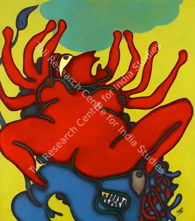 Prokash Karmakar (Artist), Untitled, 1996, Painting