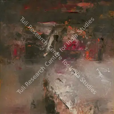K.M. Adimoolam (Artist), Untitled, 2001, Painting