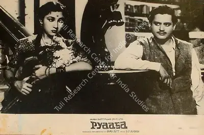 V.K. Murthy (Cinematographer), Pyaasa, 1957, Lobby Card
