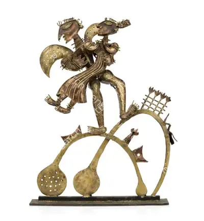 Nandagopal, S. (Artist). Flight, 2007 | Sculpture, Sa.Onl/18.12.24, 2024 · Saffronart