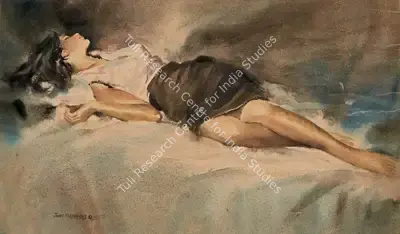 John Fernandes (Artist), Twist, 1988, Painting