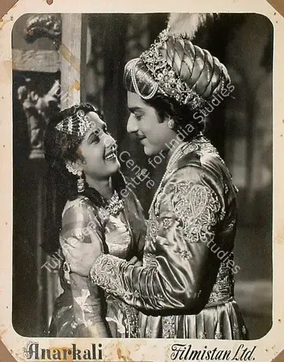 Nandlal Jashwantlal (Director), Anarkali, 1953, Lobby Card