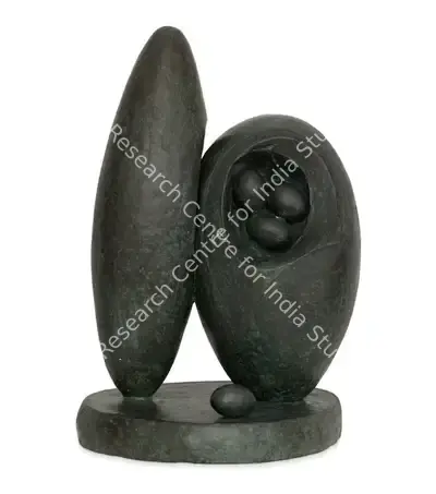 Prodosh Dasgupta (Artist), Nest, 1975, Sculpture