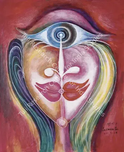 Laxman Pai (Artist), Forms No. 11, 2005, Painting