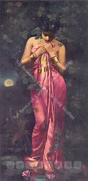 Hemendranath Mazumdar (Artist), Untitled (Manas Kamal), Painting