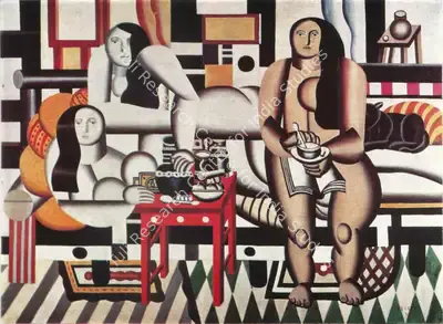 Fernand Leger (Artist), Three Women, 1921, Painting