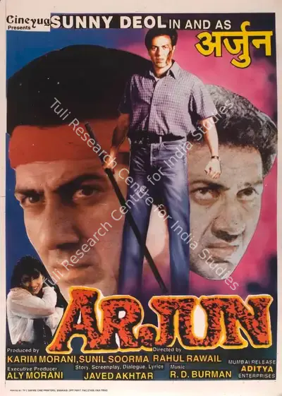 Karim Morani (Producer), Arjun, 1985, Full Sheet Poster