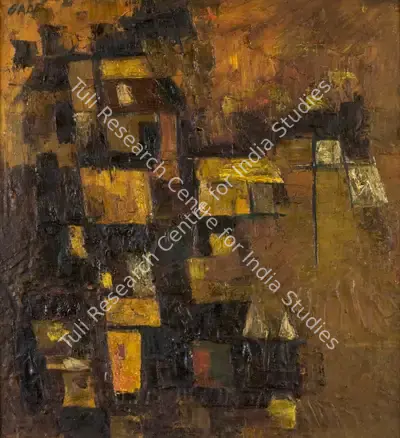 Gade, H.A. (Artist). Untitled. Oil on canvas, late 1950s - early 1960s | Painting | FineArts | 00755794
