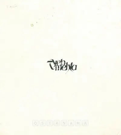 Tyeb Mehta (Artist), Tyeb Mehta, 1970, Solo Exhibition Catalogue