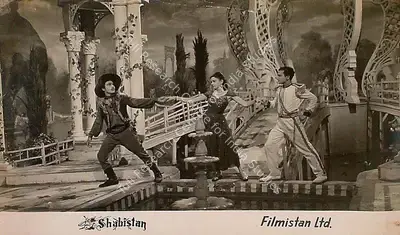 B. Mitra (Director), Shabistan, 1951, Lobby Card