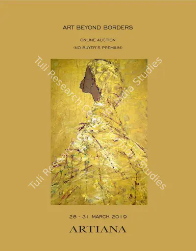 Artiana (Auction House), Art Beyond Borders, 2019, Auction Catalogue