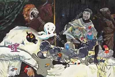 K.K. Raghava (Artist), Untitled, 2013, Painting