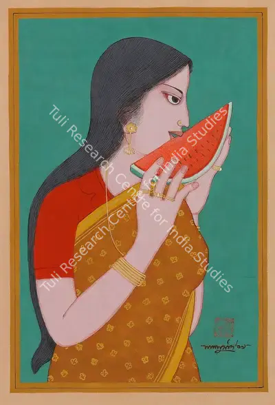 Lalu Prasad Shaw (Artist), Untitled, 2009, Painting