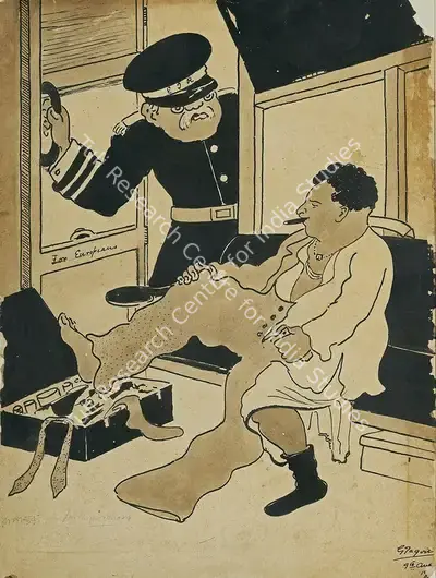 Gaganendranath Tagore (Artist), Untitled, 1930, Painting