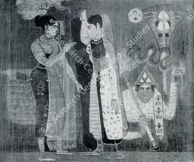 Shankar Palsikar (Artist), Affinity, 1951, Painting