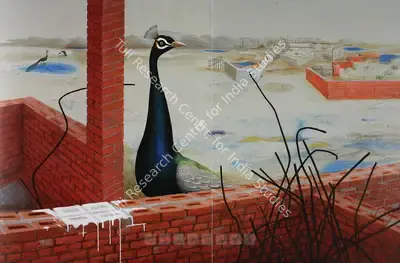 Jagannath Panda (Artist), The Urbanscape Iii, 2007, Painting