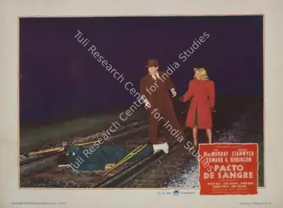 Billy Wilder (Director), Double Indemnity, 1944, Lobby Card