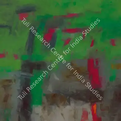 K.M. Adimoolam (Artist), Nature, 1995, Painting