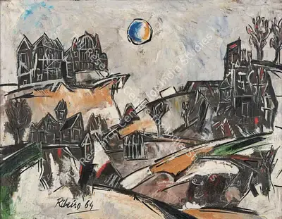 Lance Ribeiro (Artist), Untitled, 1964, Painting