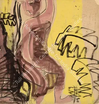 Amina Kar (Artist), Untitled, 1959, Painting