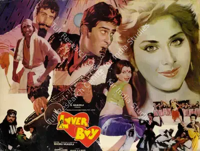 Shomu Mukerji (Producer), Lover Boy, 1985, Lobby Card