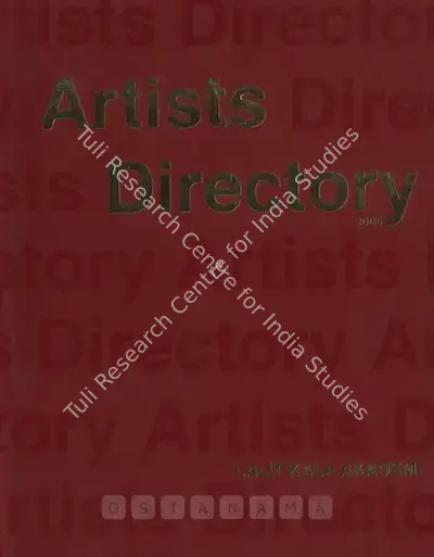 Artists Directory, 2006, Edited Book