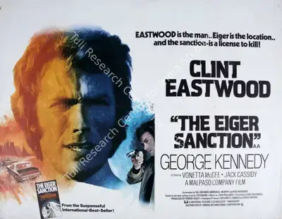 Robert Daley (Producer), The Eiger Sanction, 1975, Poster