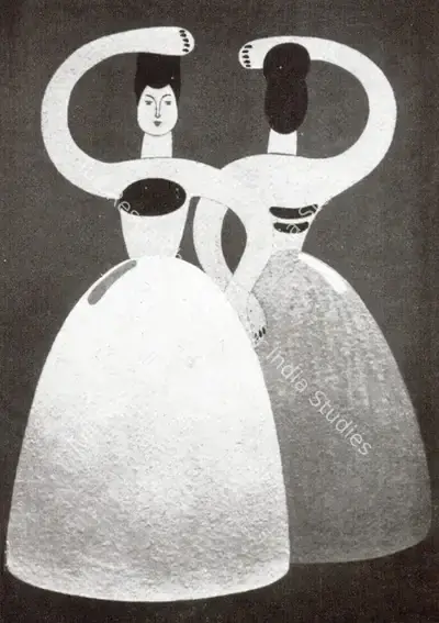 Pran Pal (Artist), Devil Dance, Painting
